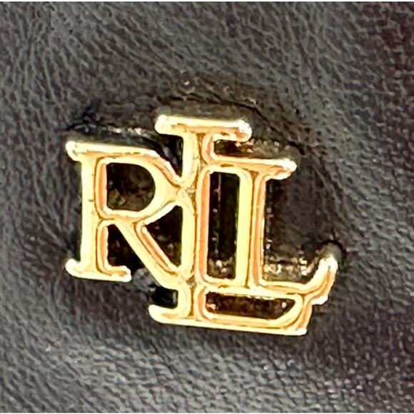 Lauren Ralph Lauren Welford II Booties Black Leather Classic Old Money 10B - Picture 6 of 10